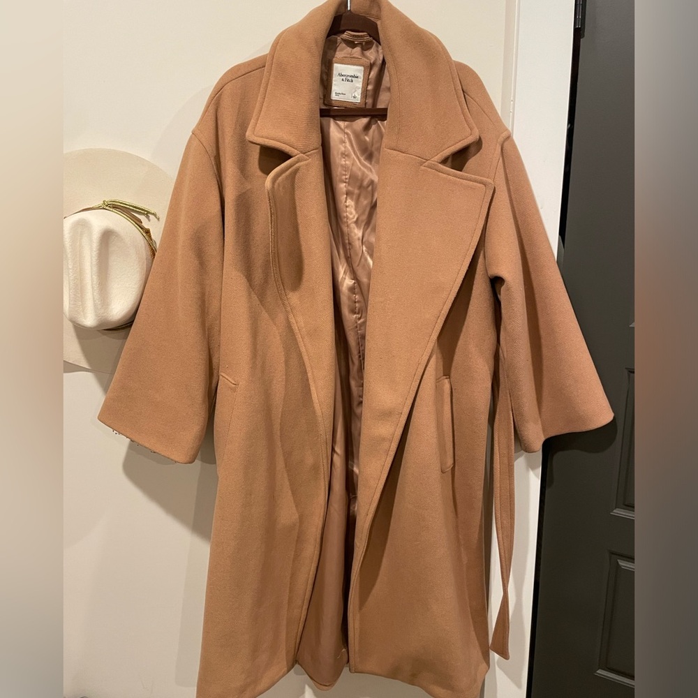 Abercrombie & Fitch Camel Coat